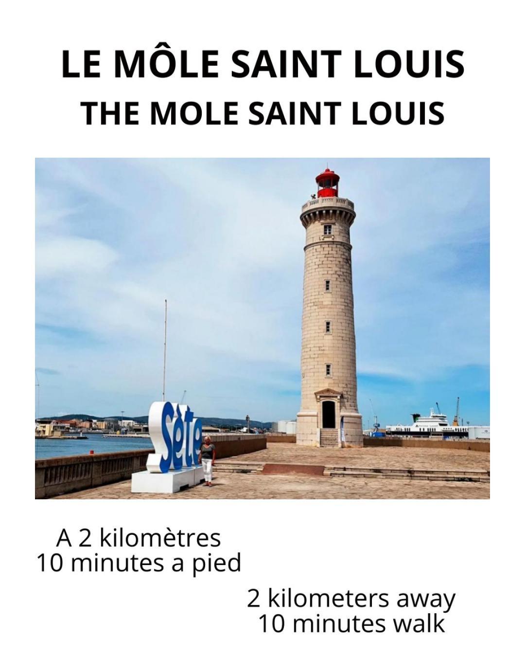Le "Duo Setois" Apartment แซ็ต ภายนอก รูปภาพ